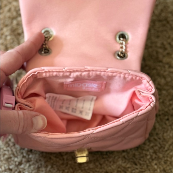 Pink Quilted Chain Shoulder Bag (Childrens size) - Picture 7 of 7